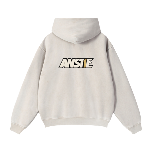 MA99 Zip-Through Boxy Fleece Hoodie - Unisex