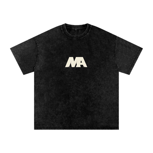 MA Washed Oversized Cotton T-Shirt - Unisex