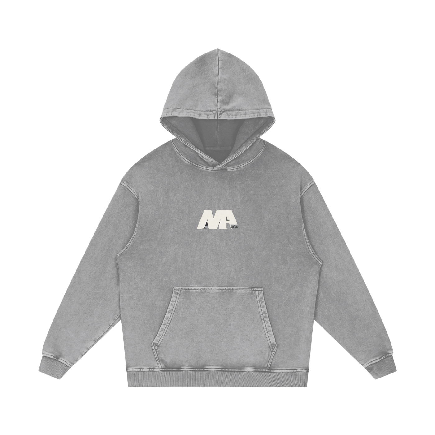 MA99 Snow Washed Loose Hoodie - Unisex