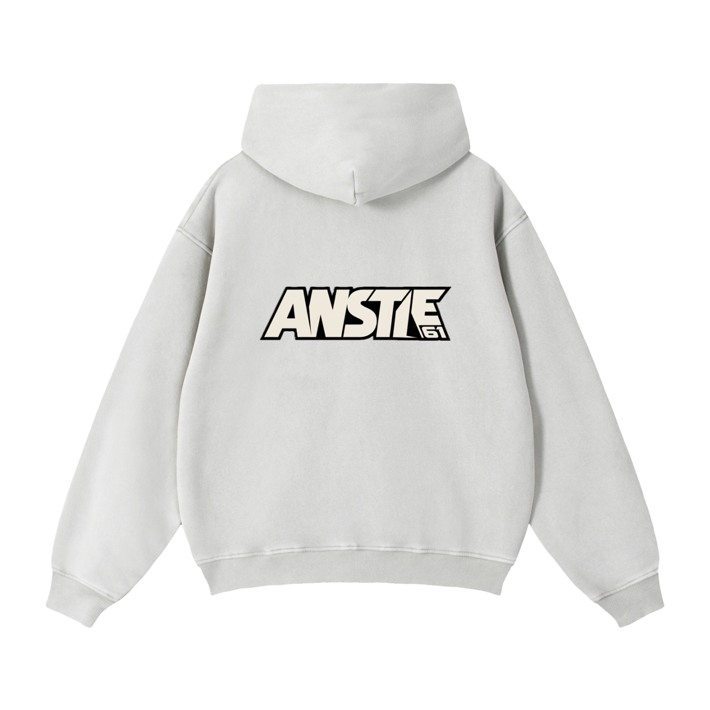 61 Zip-Through Boxy Fleece Hoodie - Unisex