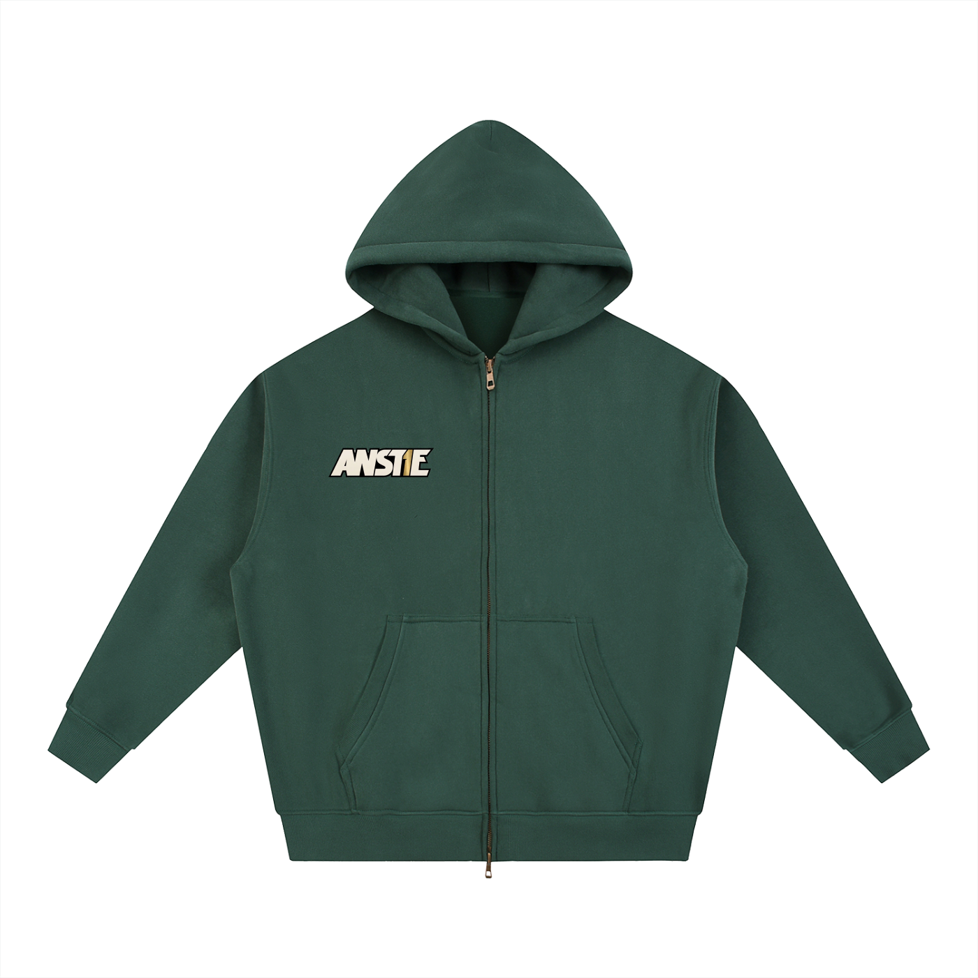 ANST1E Essential Oversized Fleece Boxy Hoodie