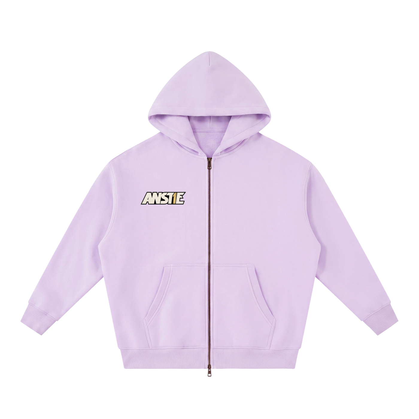 ANST1E Essential Oversized Fleece Boxy Hoodie