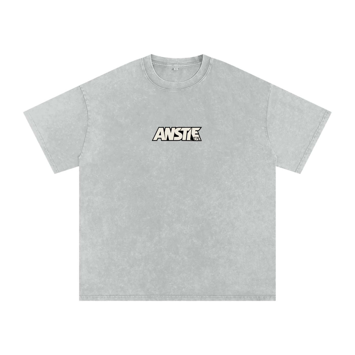 61 Snow Washed Oversized Cotton T-Shirt - Unisex
