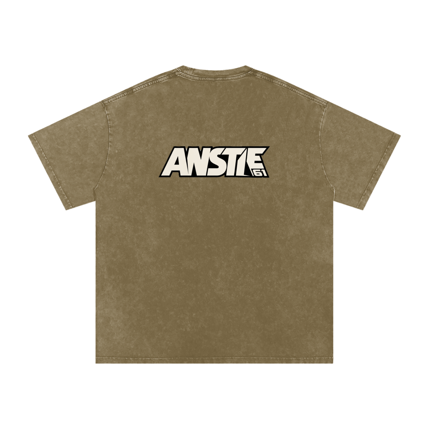61 Snow Washed Oversized Cotton T-Shirt - Unisex