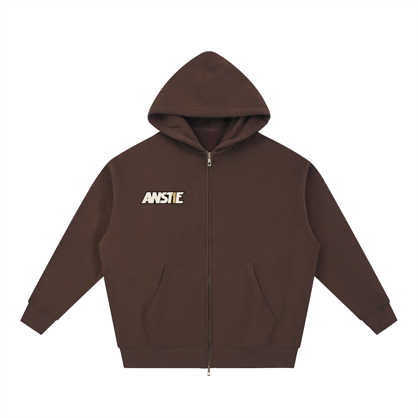 ANST1E Essential Oversized Fleece Boxy Hoodie