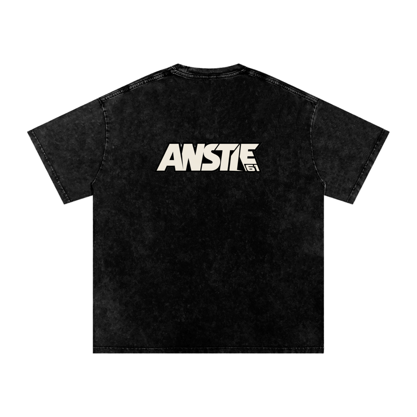 61 Snow Washed Oversized Cotton T-Shirt - Unisex