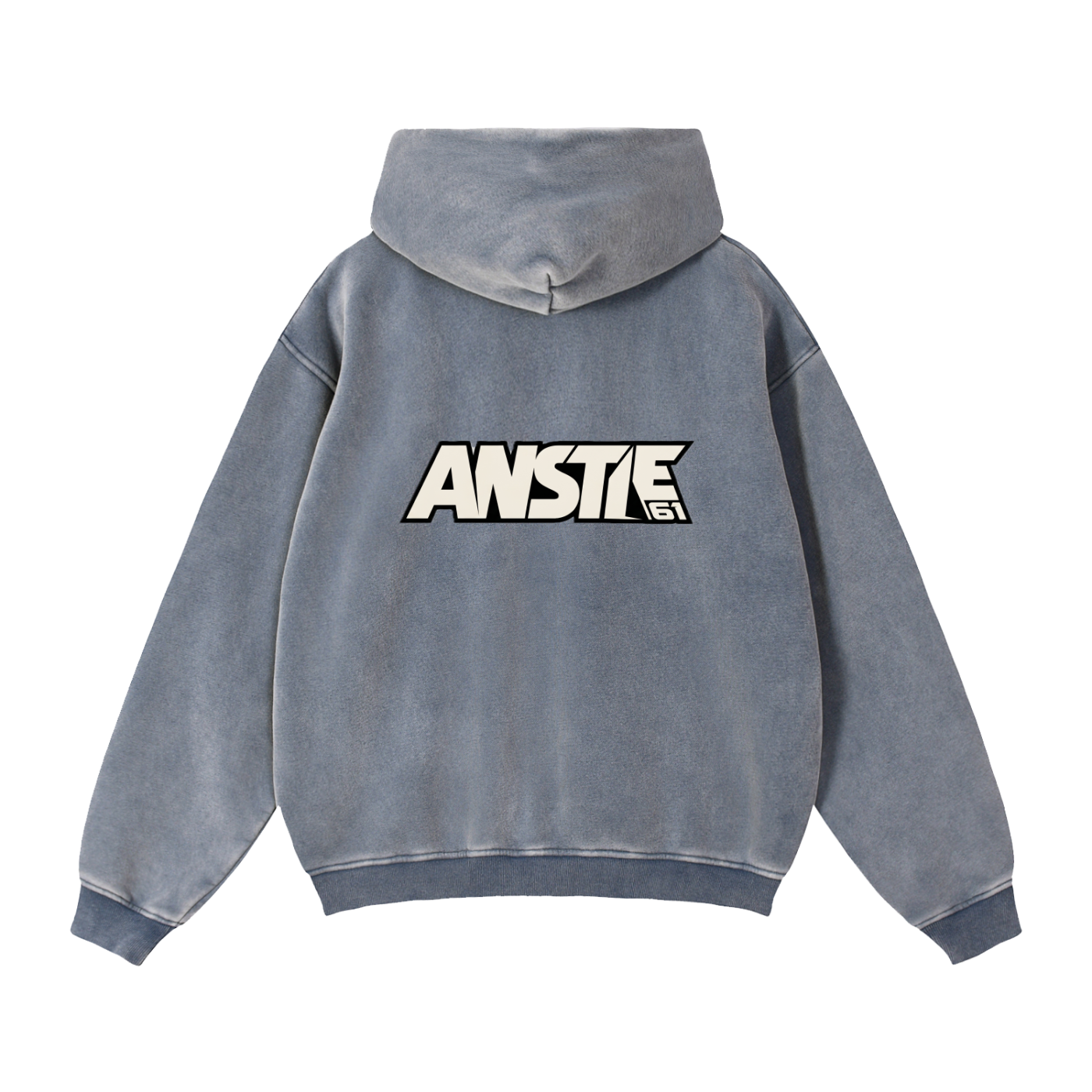 61 Zip-Through Boxy Fleece Hoodie - Unisex