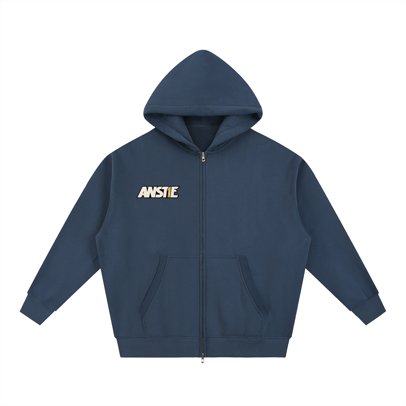 ANST1E Essential Oversized Fleece Boxy Hoodie
