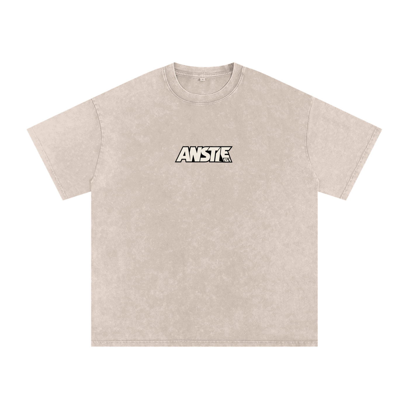 61 Snow Washed Oversized Cotton T-Shirt - Unisex