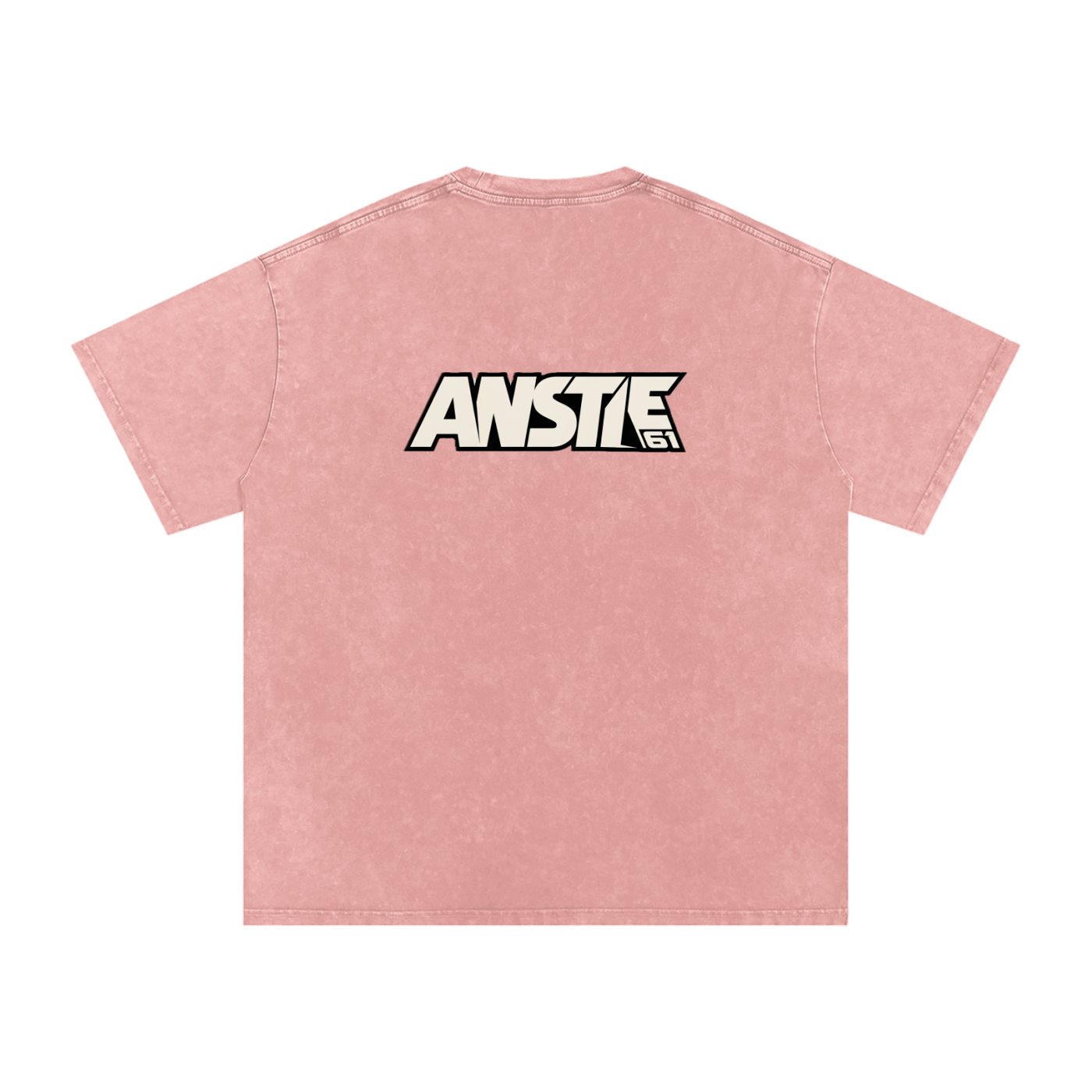 61 Snow Washed Oversized Cotton T-Shirt - Unisex