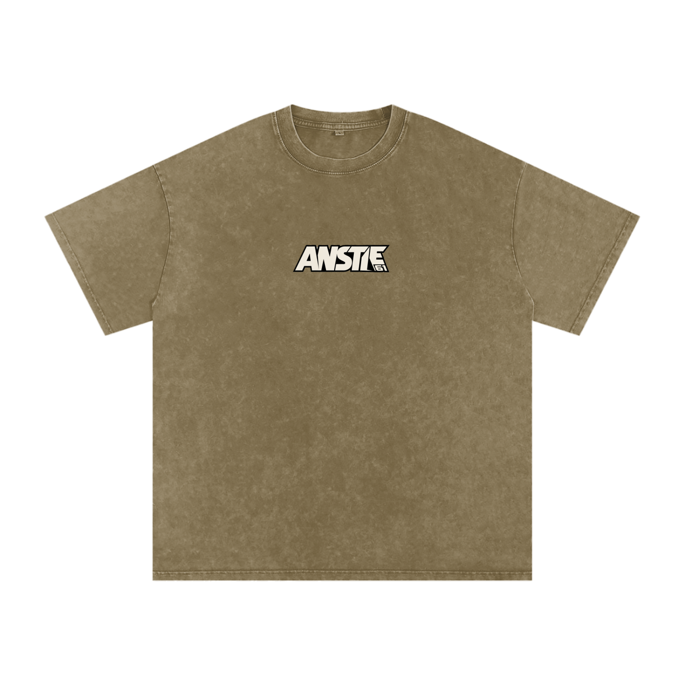 61 Snow Washed Oversized Cotton T-Shirt - Unisex