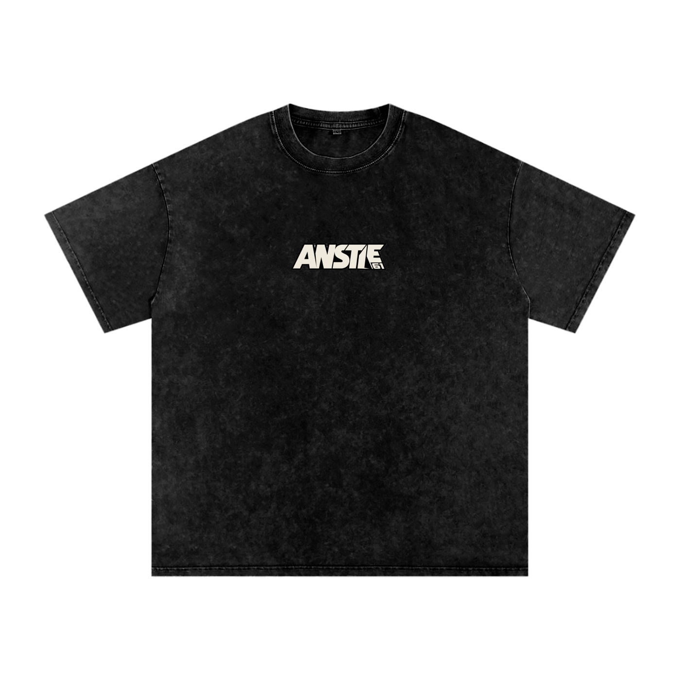 61 Snow Washed Oversized Cotton T-Shirt - Unisex