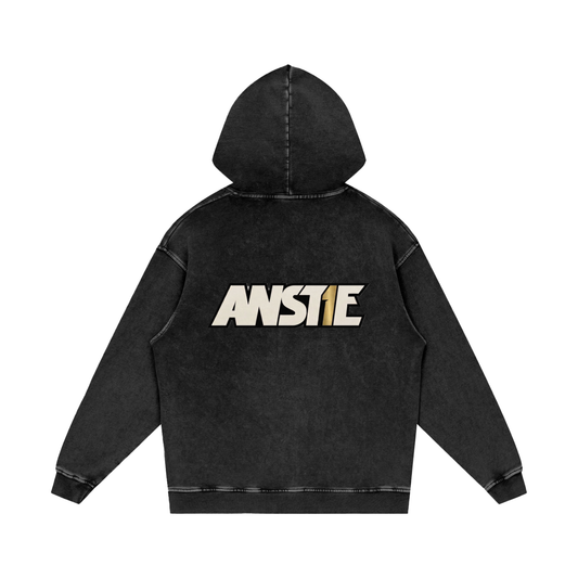 MA99 Snow Washed Loose Hoodie - Unisex
