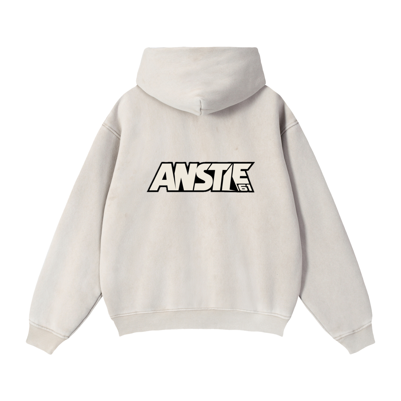 61 Zip-Through Boxy Fleece Hoodie - Unisex
