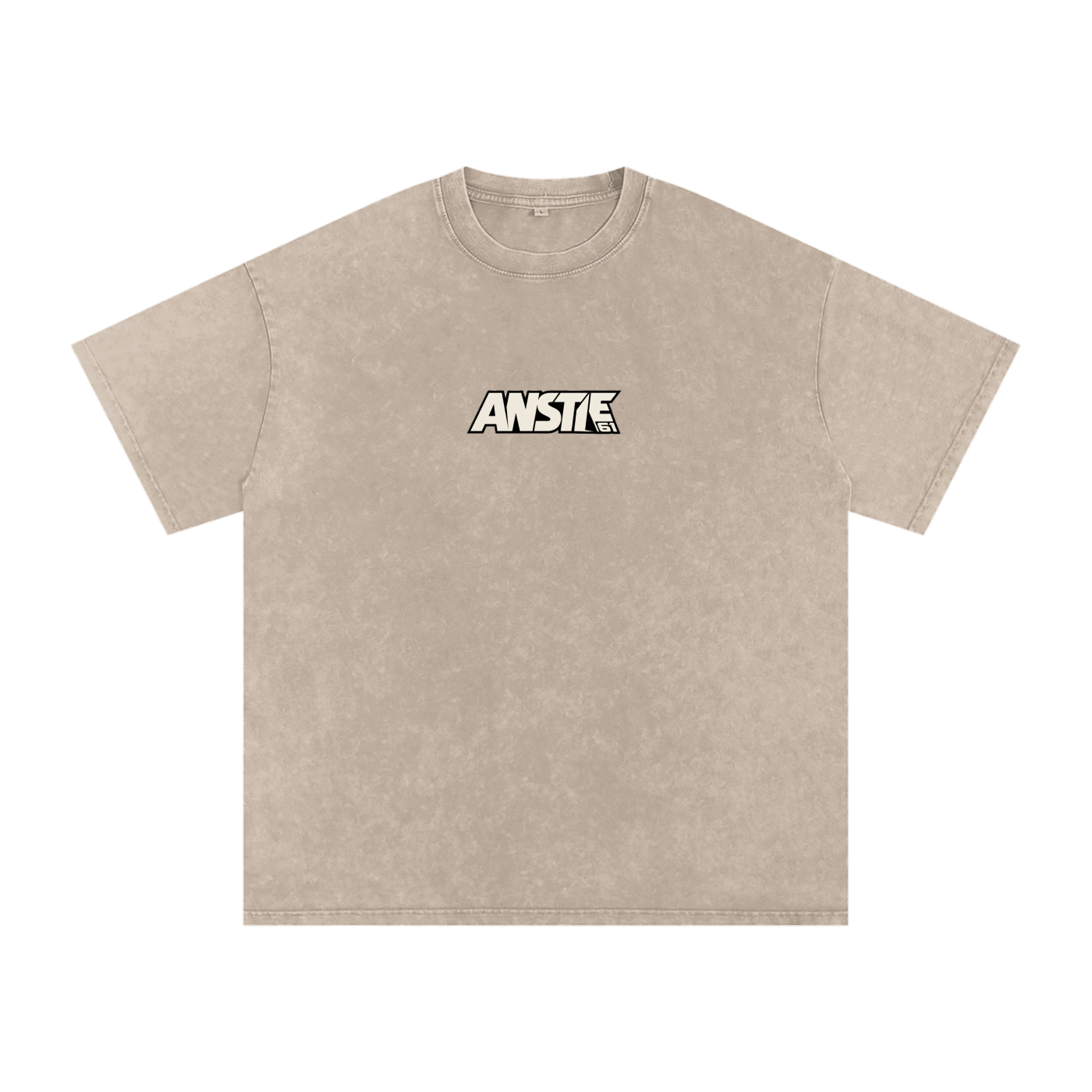 61 Snow Washed Oversized Cotton T-Shirt - Unisex