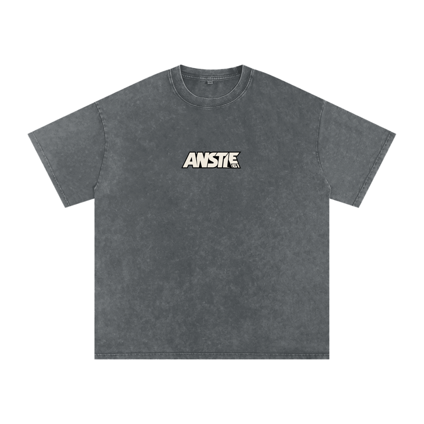 61 Snow Washed Oversized Cotton T-Shirt - Unisex