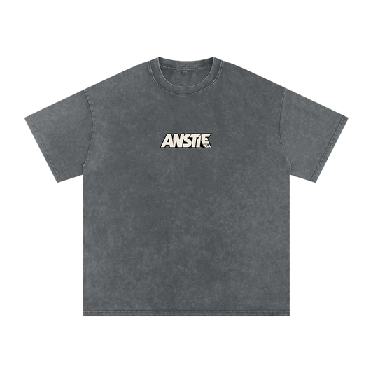 61 Snow Washed Oversized Cotton T-Shirt - Unisex
