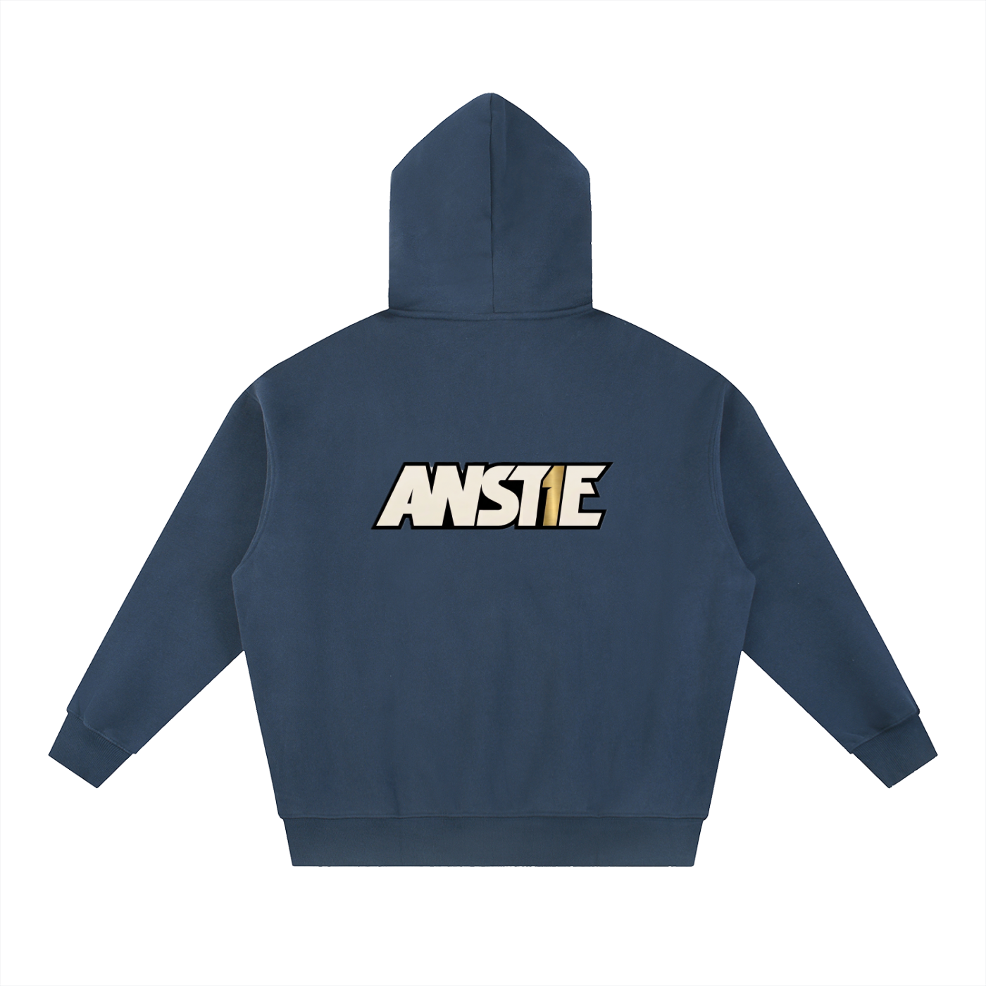 ANST1E Essential Oversized Fleece Boxy Hoodie